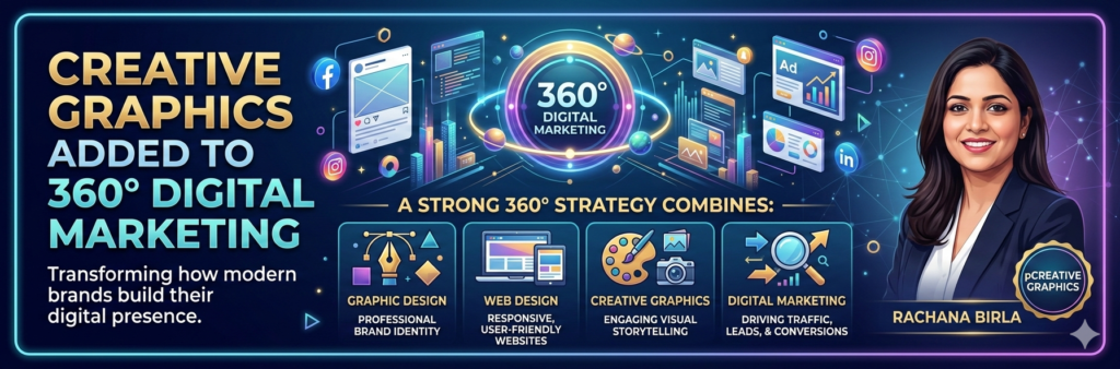 Creative Graphics to 360° Digital Marketing