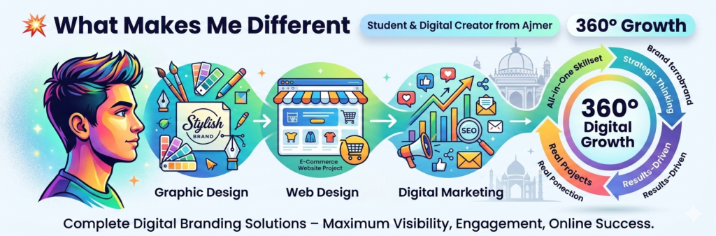 Creative Graphics to 360° Digital Marketing